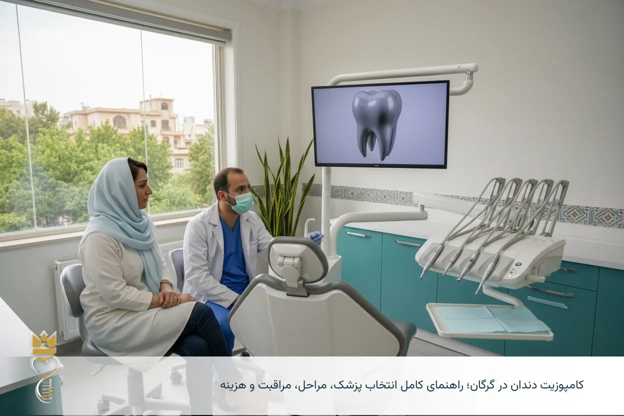 کامپوزیت دندان در گرگان