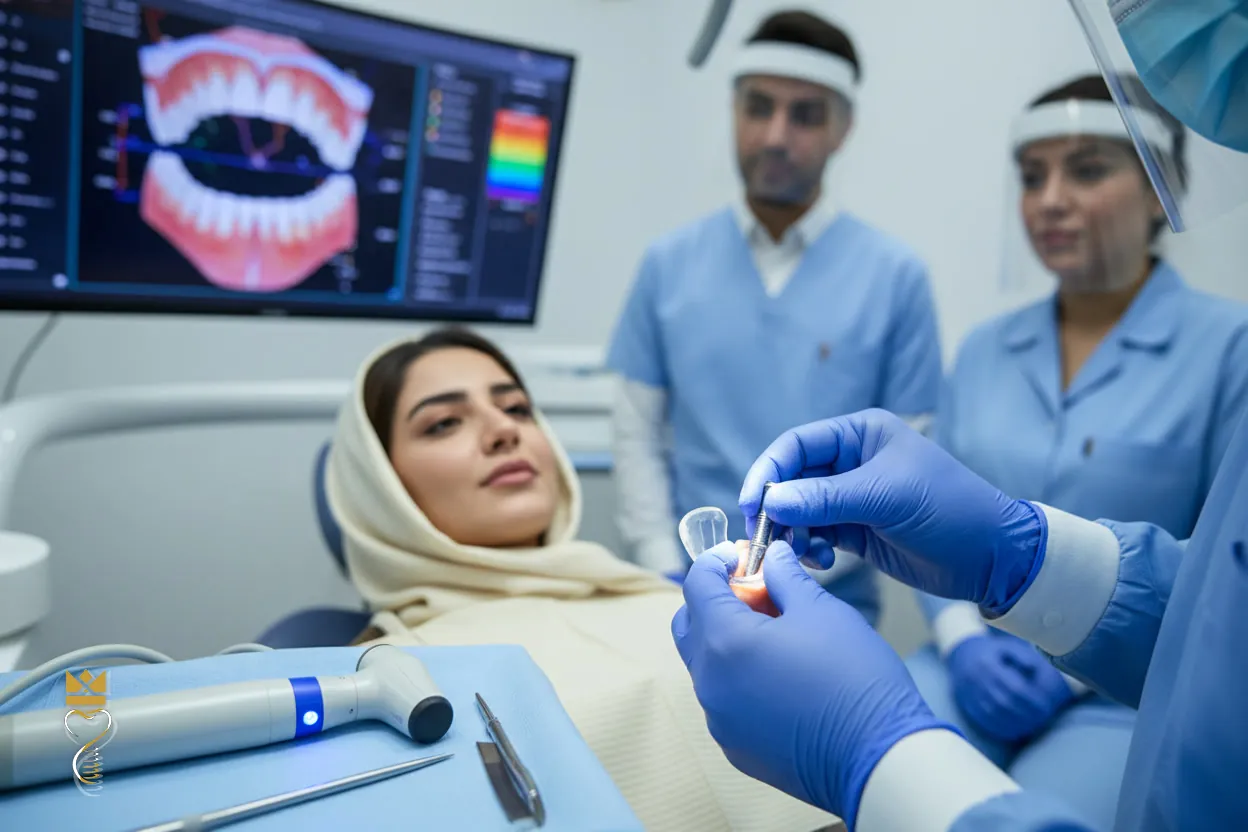 کاشت دندان ایمپلنت دیجیتالی