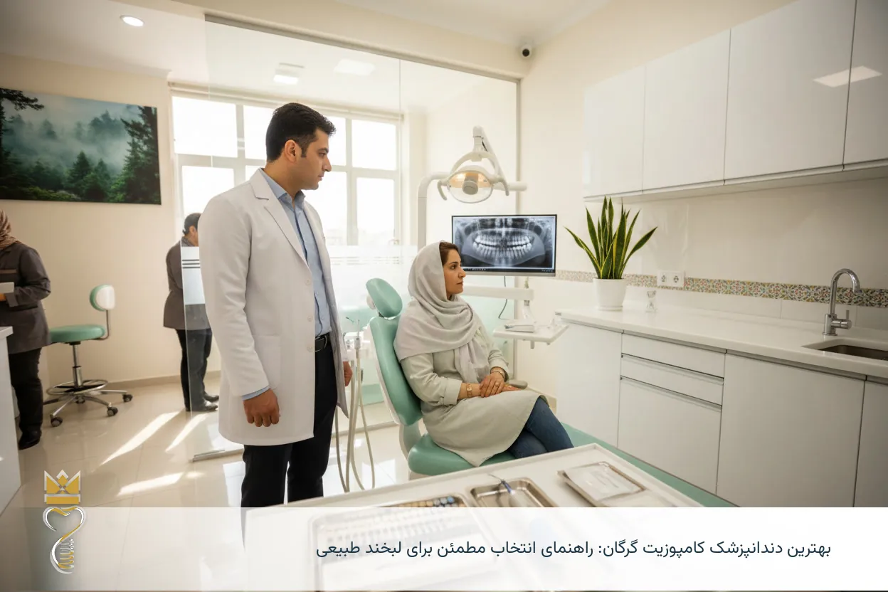 بهترین دندانپزشک کامپوزیت گرگان